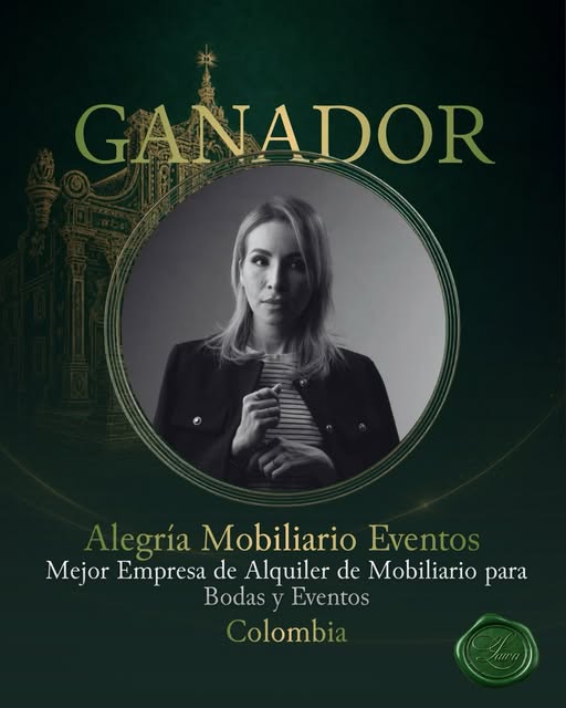 Trabajo de Alegría Mobiliario Eventos